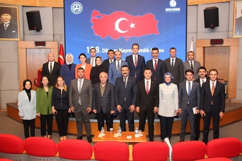 Şair - Yazar Sayın Prof. Dr. Nurullah GENÇ 108. Dönem Kaymakamlık Kursunda Konferans Verdi.